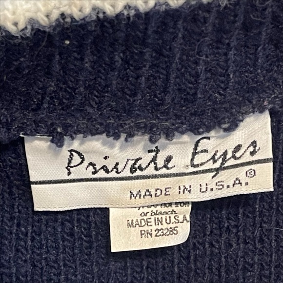 Vintage 90s | Americana Stars & Stripes Knit Crewneck Pullover Sweater - Picture 6 of 7